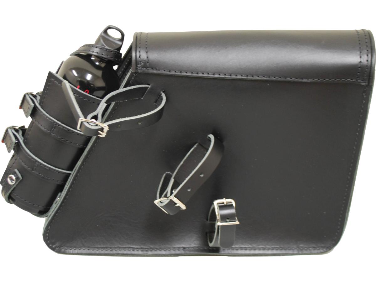 La Rosa Design Left Side Bag With Fuel Bottle Black La Rosa Design Default Title
