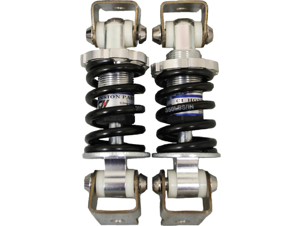 La Rosa Design 4,5" Adjustable Solo Seat Spring Shocks With Bolt On Tabs La Rosa Design Default Title