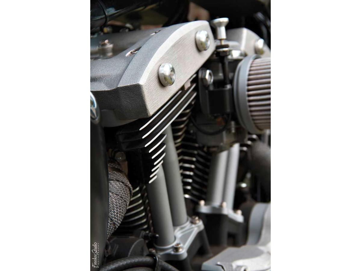 Emd Wtf Rocker Box Cover Shovel Style For Sportster 86 03 Raw Emd