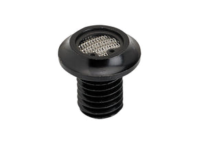 Lowbrow Radius Breather Bolts 1/2" 13 Black Lowbrow