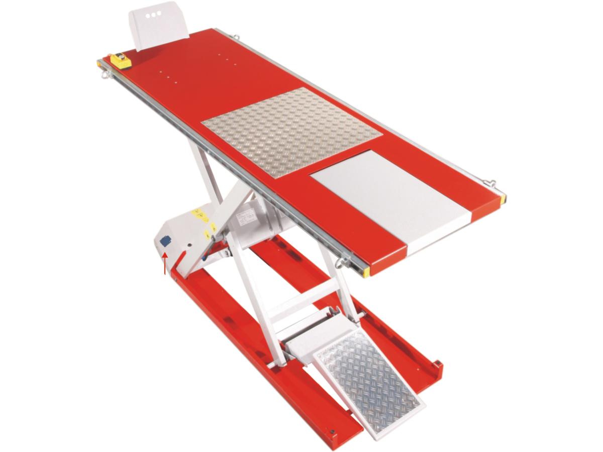Econ Eh 400 Motorcycle Lift Red Econ