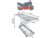 Econ Eh 530 Motorcycle Lift Red Econ Default Title