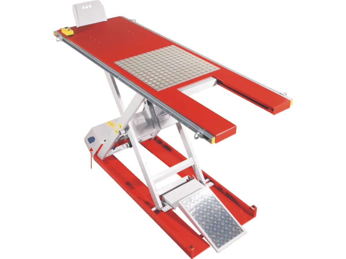 Econ Eh 530 Motorcycle Lift Red Econ
