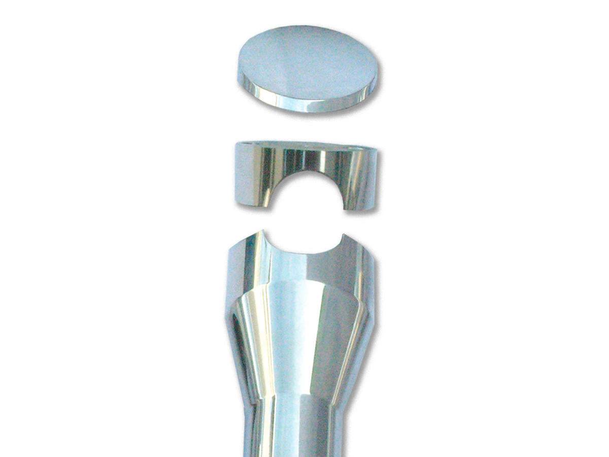 Ritz Big Bone 40 Risers Polished 1 1/4" Ritz
