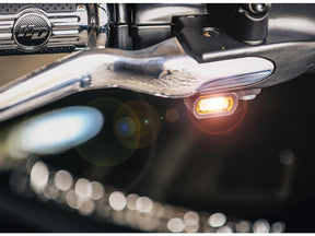Thunderbike Stripe Led Turn Signal Aluminium Polished Light Smoke Led Thunderbike