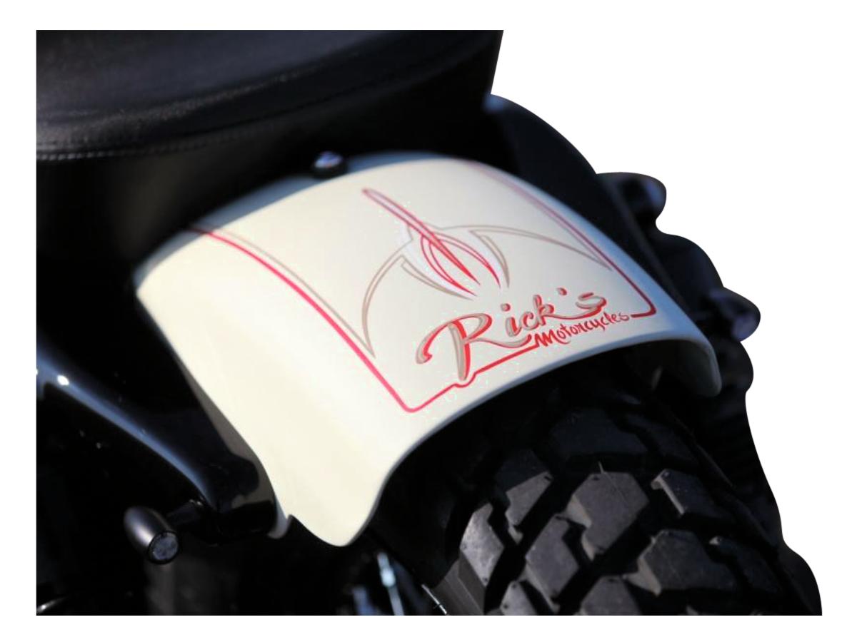 Ricks Motorcycles Grp Short Rear Fender For Sportster Bobber Models Ricks Motorcycles