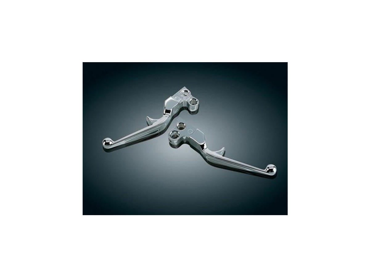 Kuryakyn Trigger Hand Control Levers Chrome Cable Clutch Left Right Kuryakyn