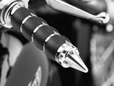 Kuryakyn Stiletto Grip End Caps Chrome Kuryakyn Default Title