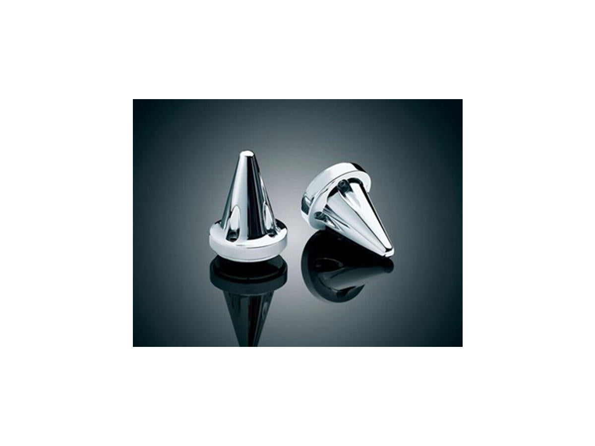 Kuryakyn Stiletto Grip End Caps Chrome Kuryakyn