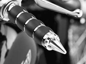 Kuryakyn Stiletto Grip End Caps Chrome Kuryakyn Default Title
