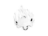 Cce Flames Horn Cover Chrome Cce Default Title