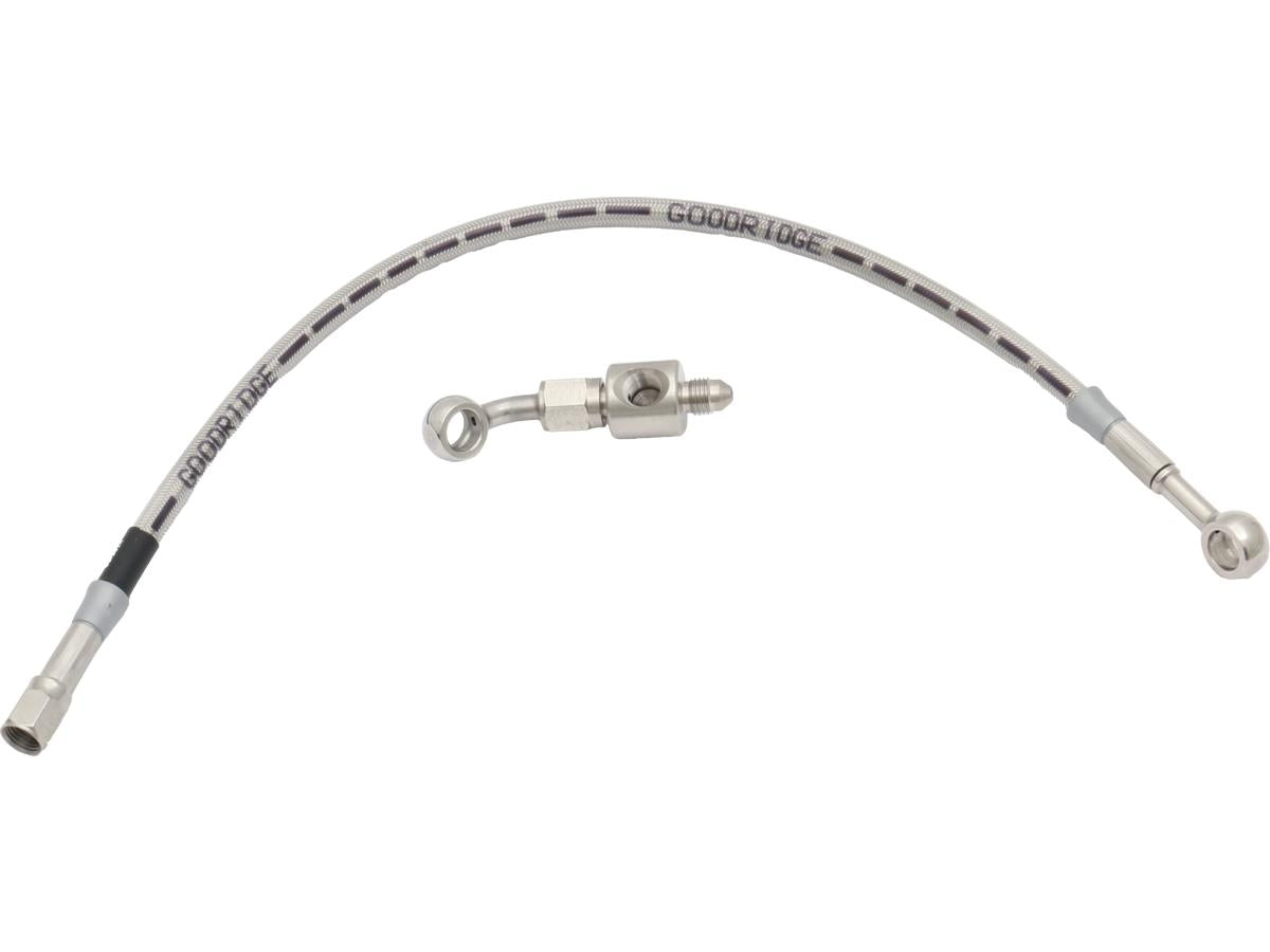 Goodridge Econoline Brake Line Kit Stainless Steel Clear Coated 14,5" Goodridge Default Title
