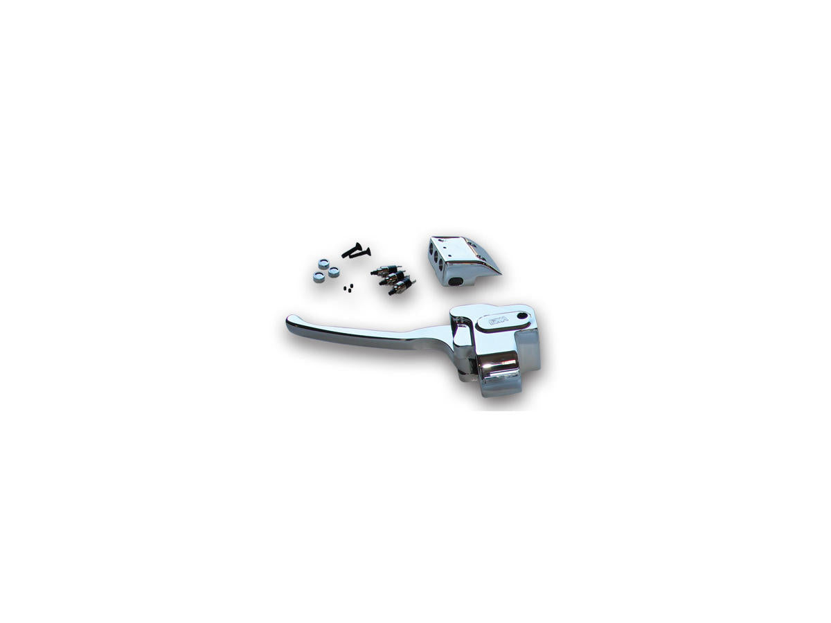 Gma Custom Clutch Cable Perch Assembly With Switch Kit Chrome Gma Default Title