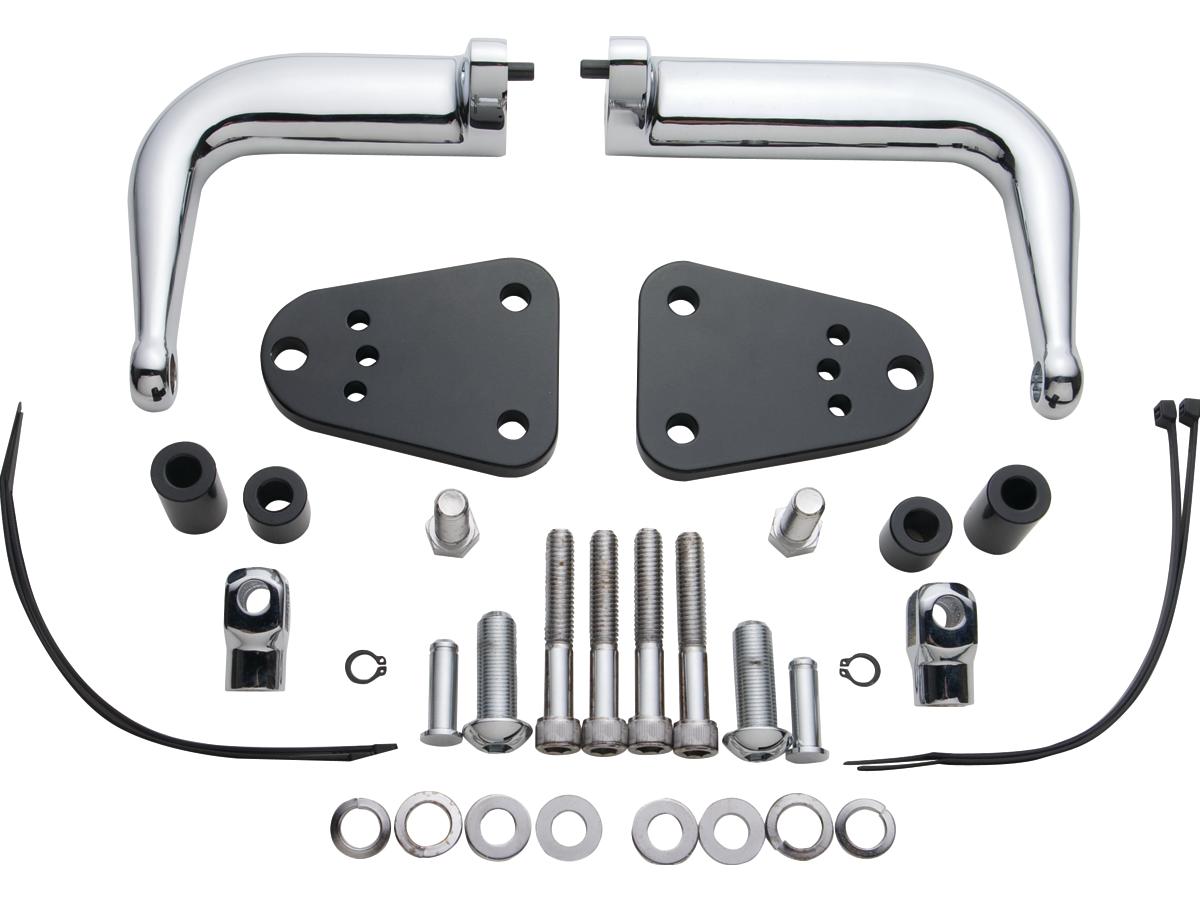 Cce Adjustable Highway Peg Mounts Chrome Cce Default Title