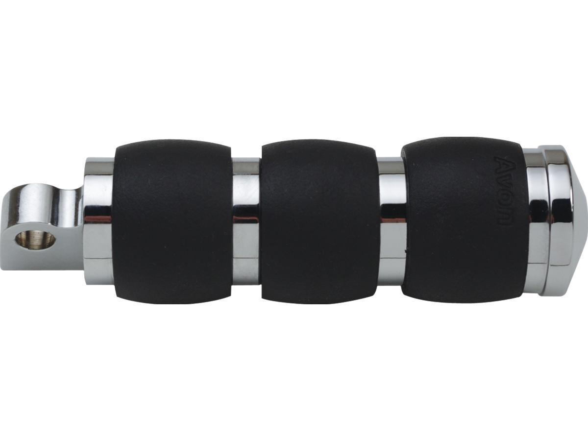 Avon Performance Grips Velvet Air Cushion Footpegs Chrome Avon Grips Default Title
