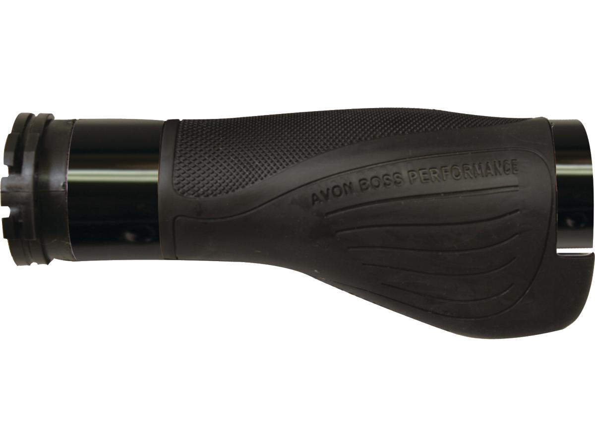 Avon Performance Grips Boss Performance Grips Black Anodized 1" Throttle Cables Avon Grips Default Title