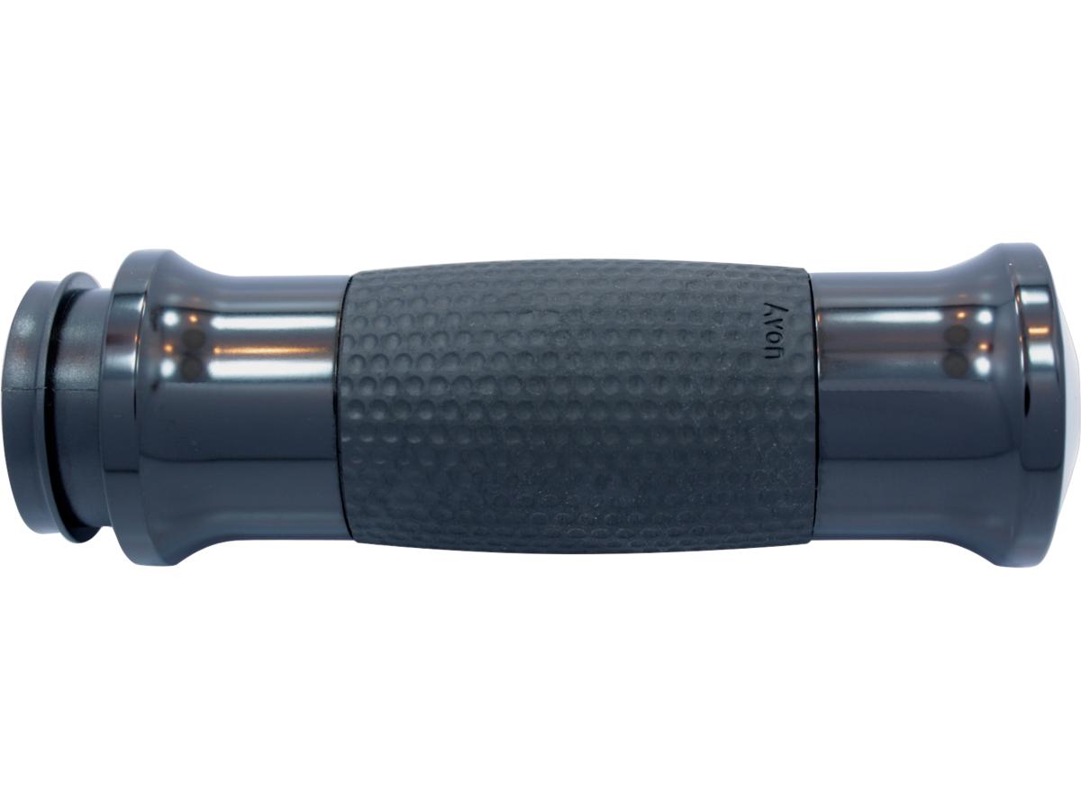 Avon Performance Grips Air Gel Grips Black Rubber Black Anodized 1" Throttle By Wire Avon Grips Default Title