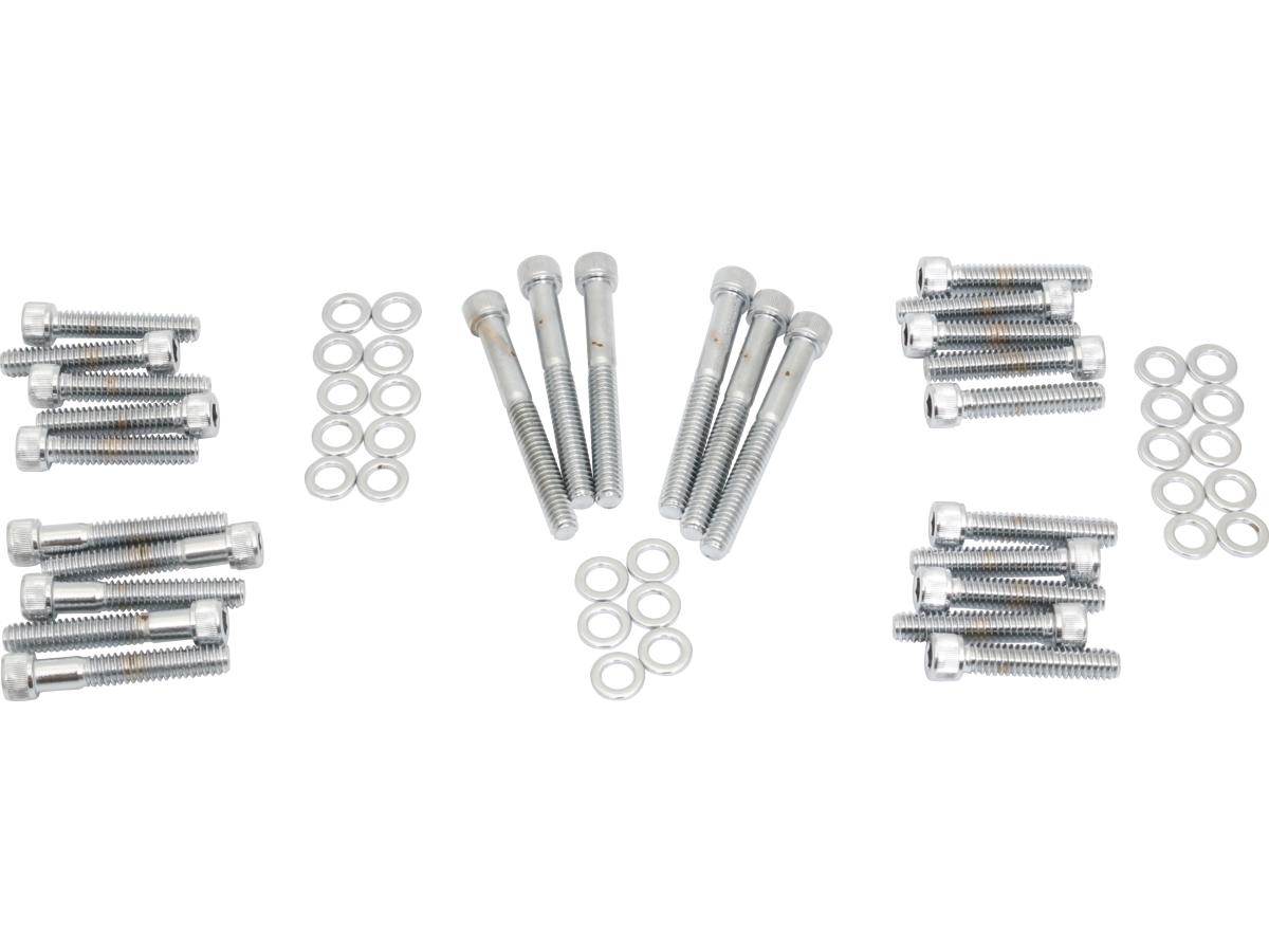 Cce Knurled Tappet Block Hardware Kit Chrome Cce Default Title