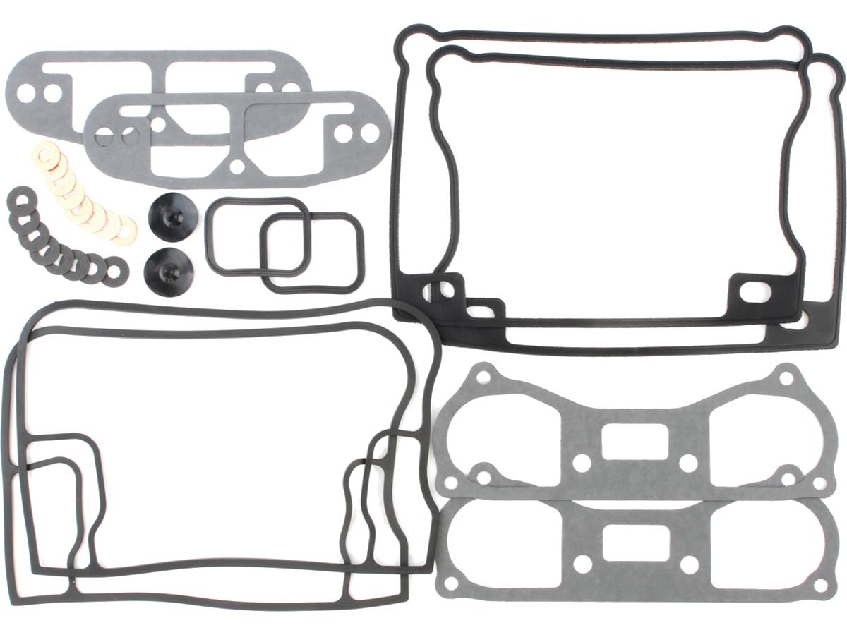Cometic Multi Layer Steel Rocker Box Gasket Kit 2 Piece Lower Gasket Each 1 Cometic Default Title