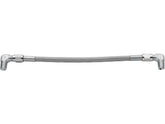 Goodridge Univ. Fuel X Over 9" Pre Made Fuel Line Crossovers Stainless Steel Clear Coated 228,6 Mm Goodridge Default Title