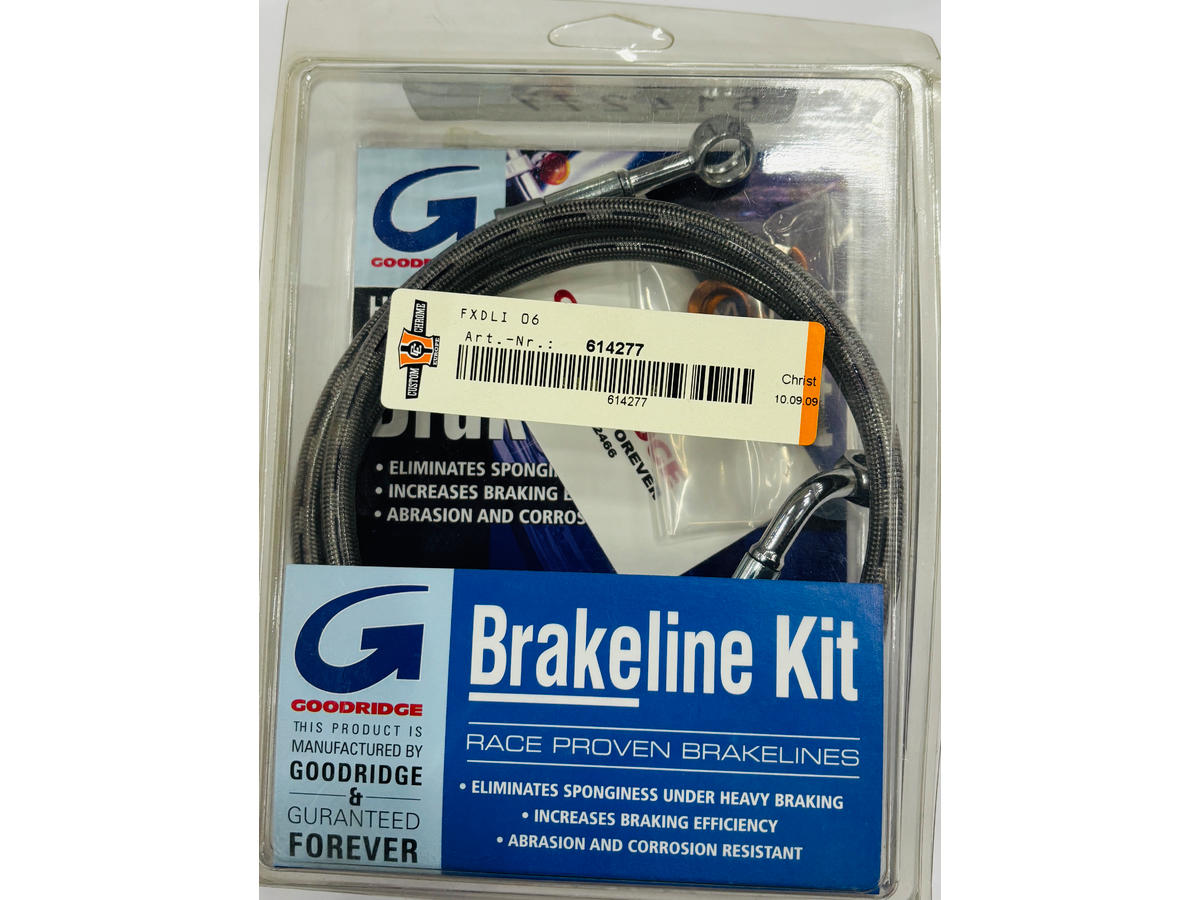 Goodridge Front Brake Line Kit Dot Goodridge Default Title
