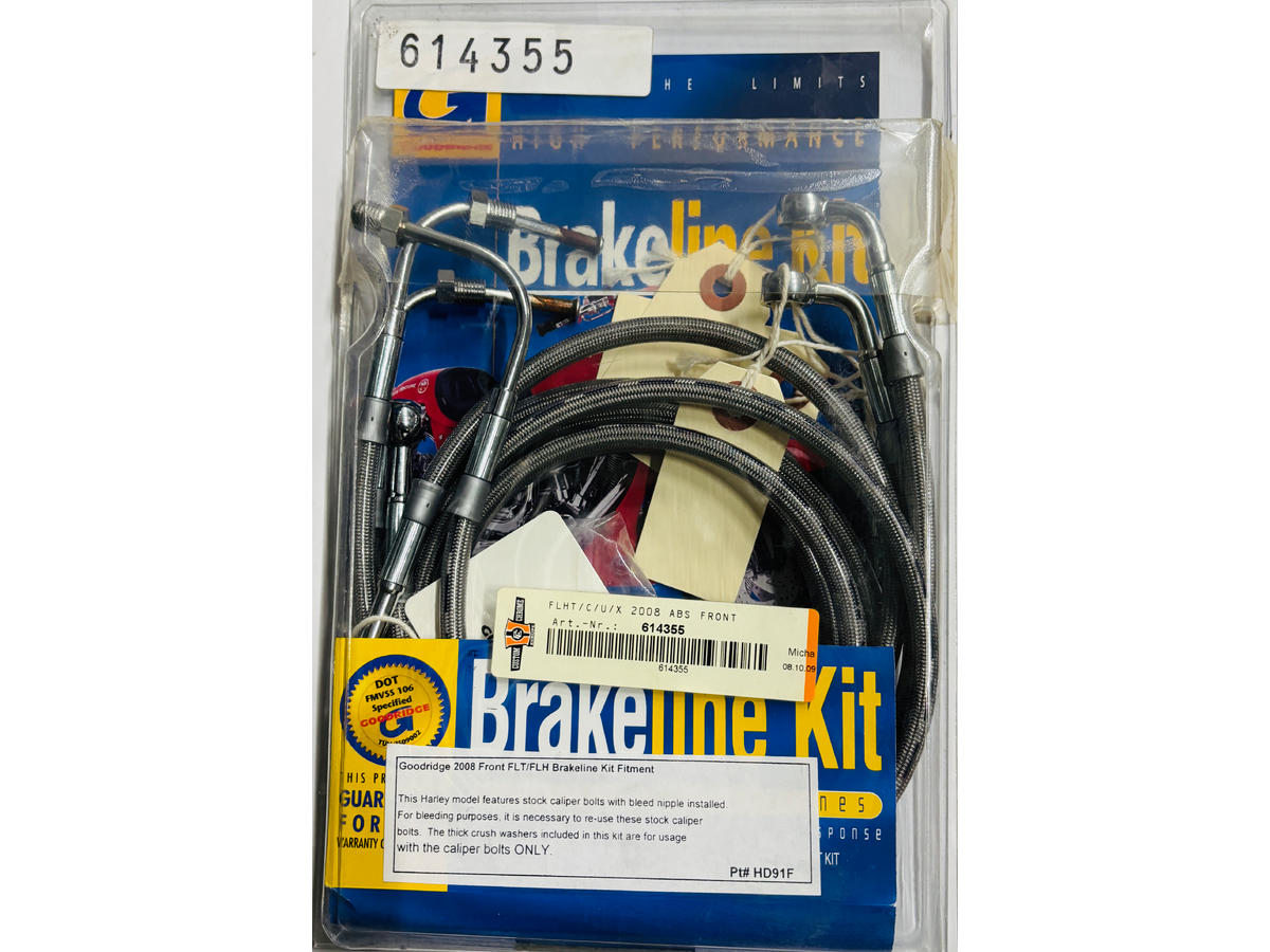 Goodridge Front Brake Line Kit Dot Goodridge Default Title