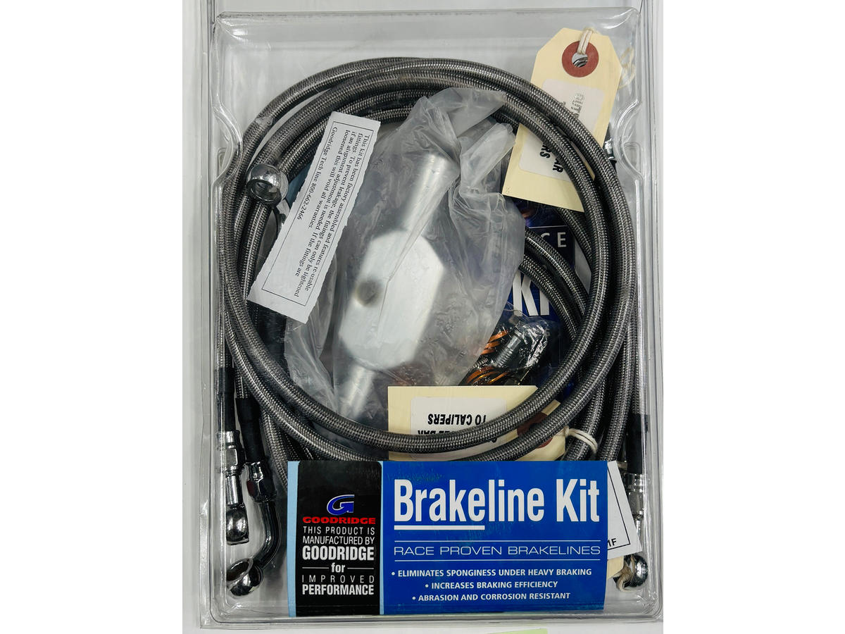 Goodridge C/C S/S Frt Brakeline Kit +10 Goodridge Default Title
