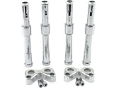 Thunder Heart Performance Pushrod Cover Kit Chrome Thunder Heart Performance Default Title