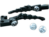 Kuryakyn Zombie Hand Control Levers Black Satin Cable Clutch Kuryakyn Default Title