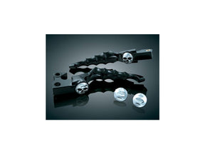 Kuryakyn Zombie Hand Control Levers Black Satin Cable Clutch Kuryakyn