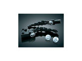 Kuryakyn Zombie Hand Control Levers Black Satin Cable Clutch Left Right Kuryakyn Default Title