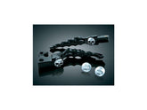 Kuryakyn Zombie Hand Control Levers Black Satin Cable Clutch Kuryakyn Default Title
