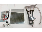 Pistor Side Mount License Plate, Stainless Steel, Polished 180x200 Abe Pistor Default Title