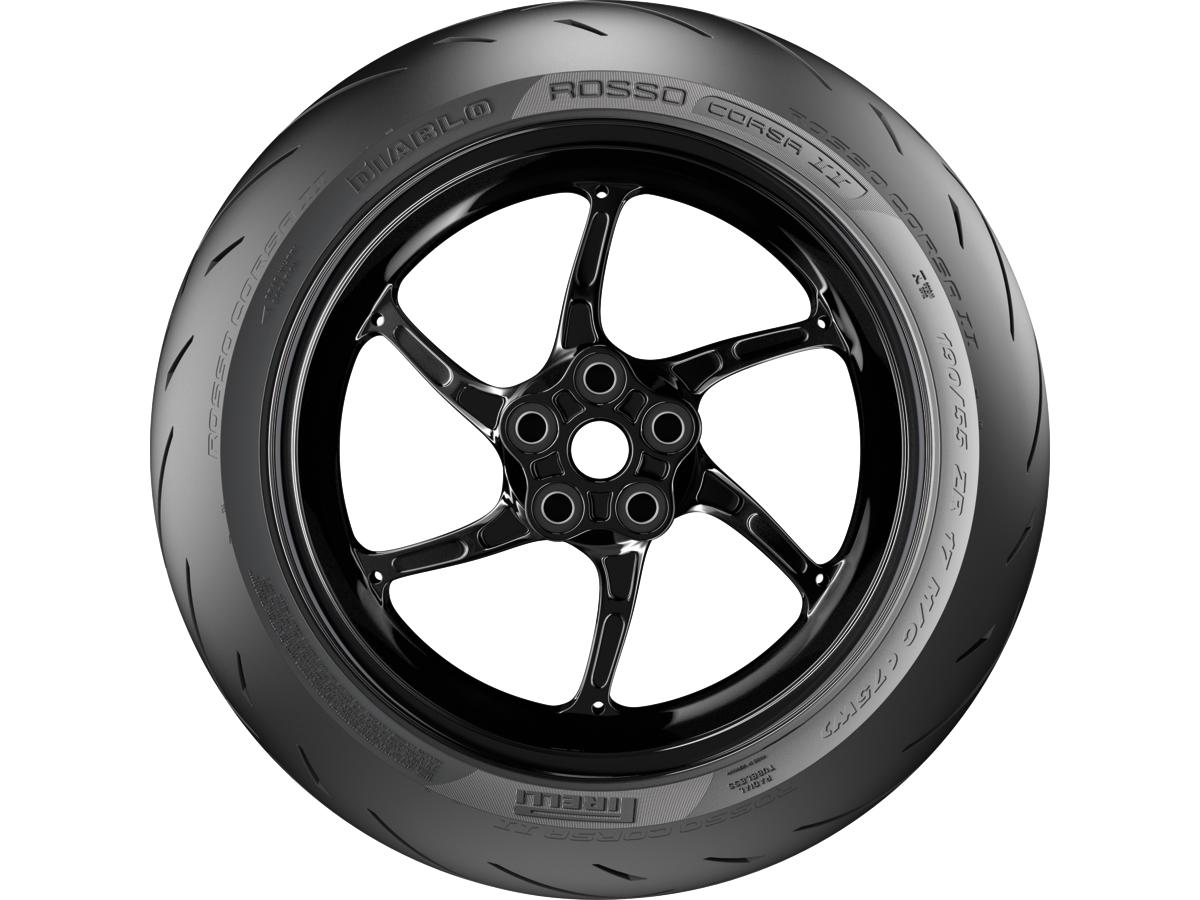 Pirelli Diablo Rosso Ii Tire 170/60 Zr 17 (72 W) Tl Black Wall Pirelli Default Title