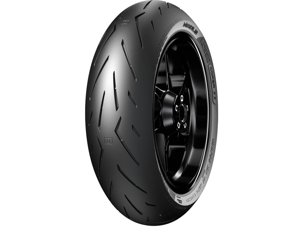 Pirelli Diablo Rosso Ii Tire 170/60 Zr 17 (72 W) Tl Black Wall Pirelli