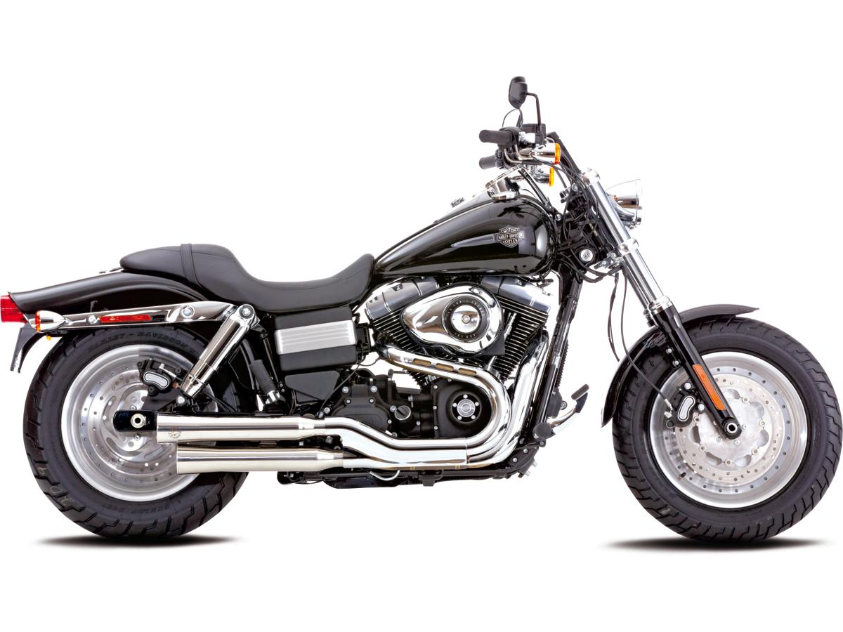 Falcon Double Groove Slip On Mufflers Polished Falcon Default Title