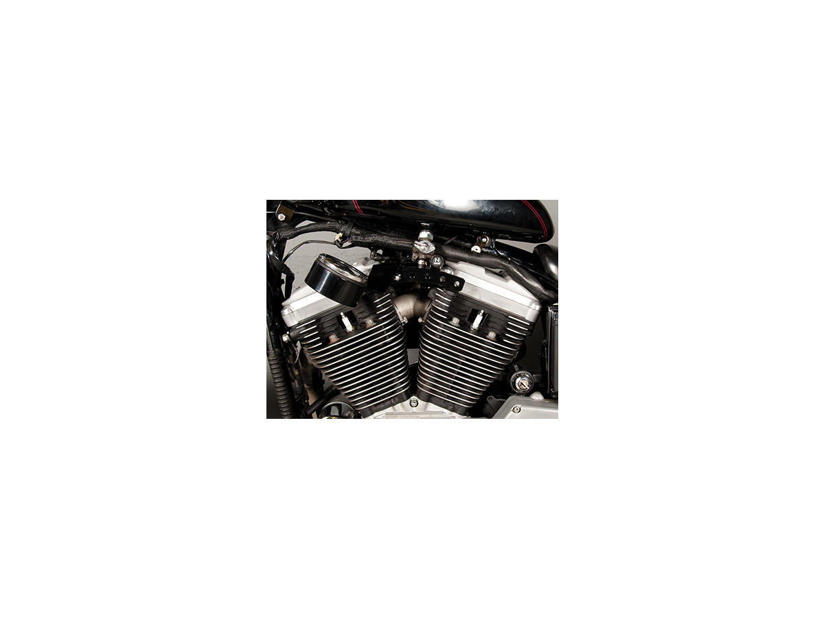 Odc Speedometer Cylinder Bracket With Choke Relocation Black Odc