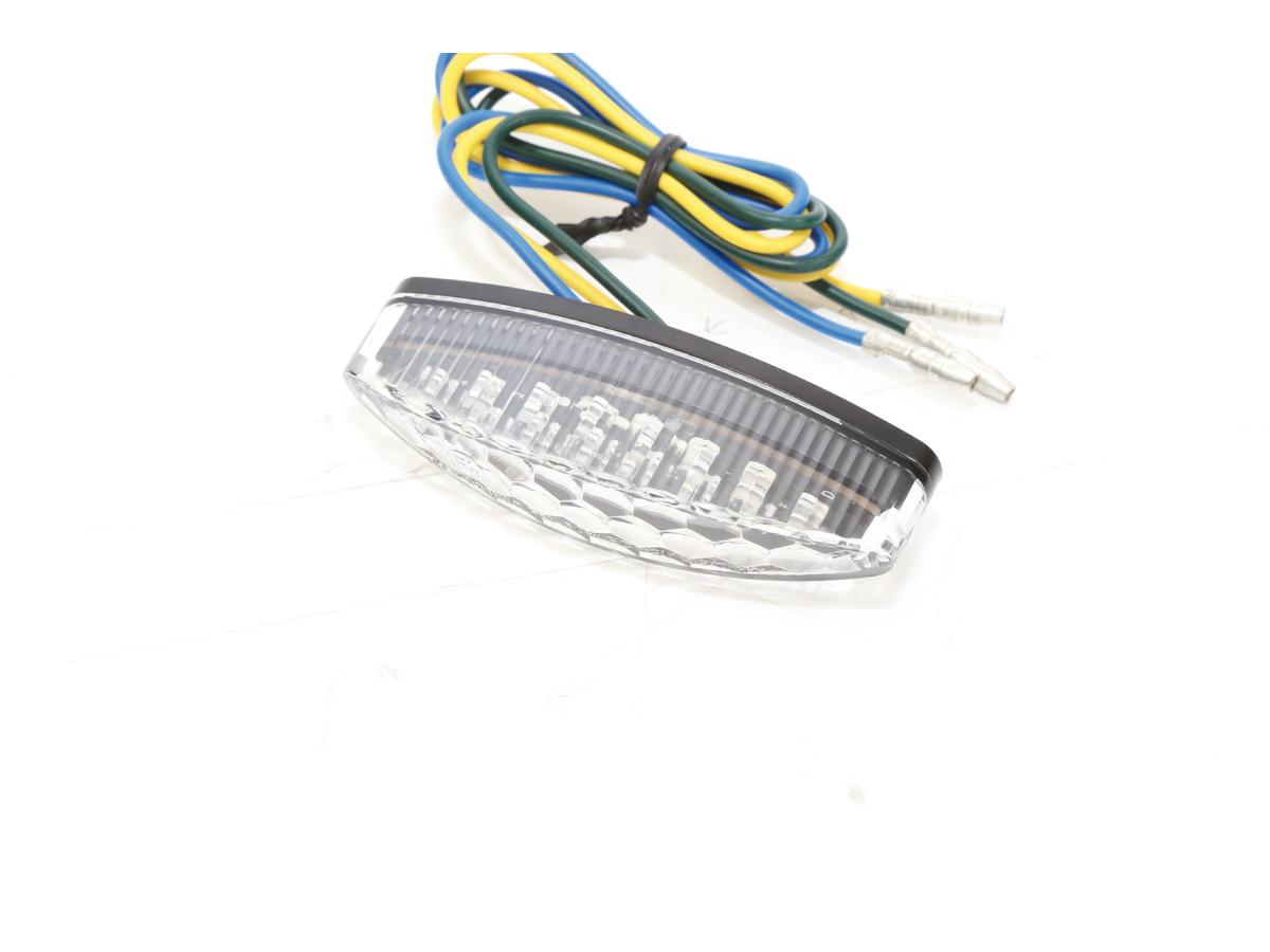 Highsider Little Number 1 Mini Led Taillight Height(mm): 23 , Width(mm): 81 , Depth(mm): 29, With License Plate Light, Elliptical Shape Led Highsider