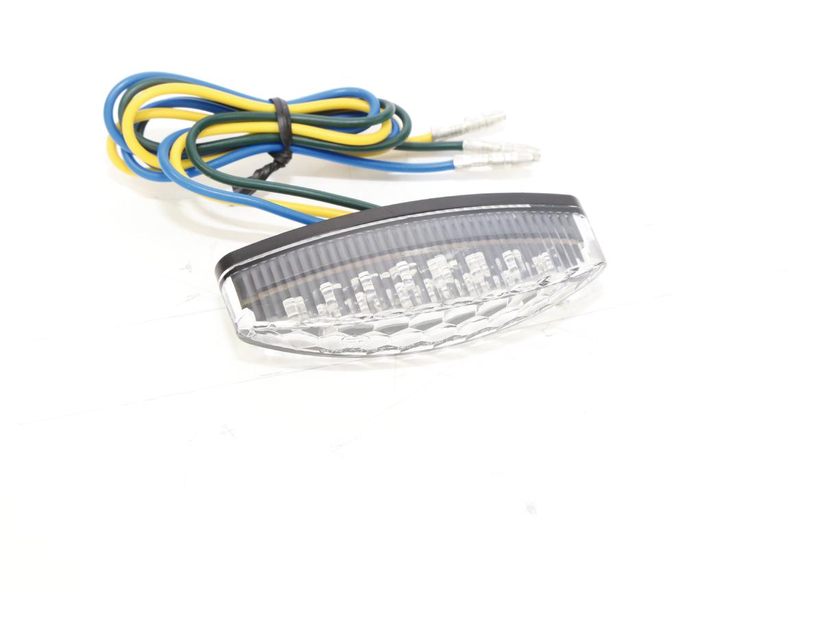 Highsider Little Number 1 Mini Led Taillight Height(mm): 23 , Width(mm): 81 , Depth(mm): 29, With License Plate Light, Elliptical Shape Led Highsider