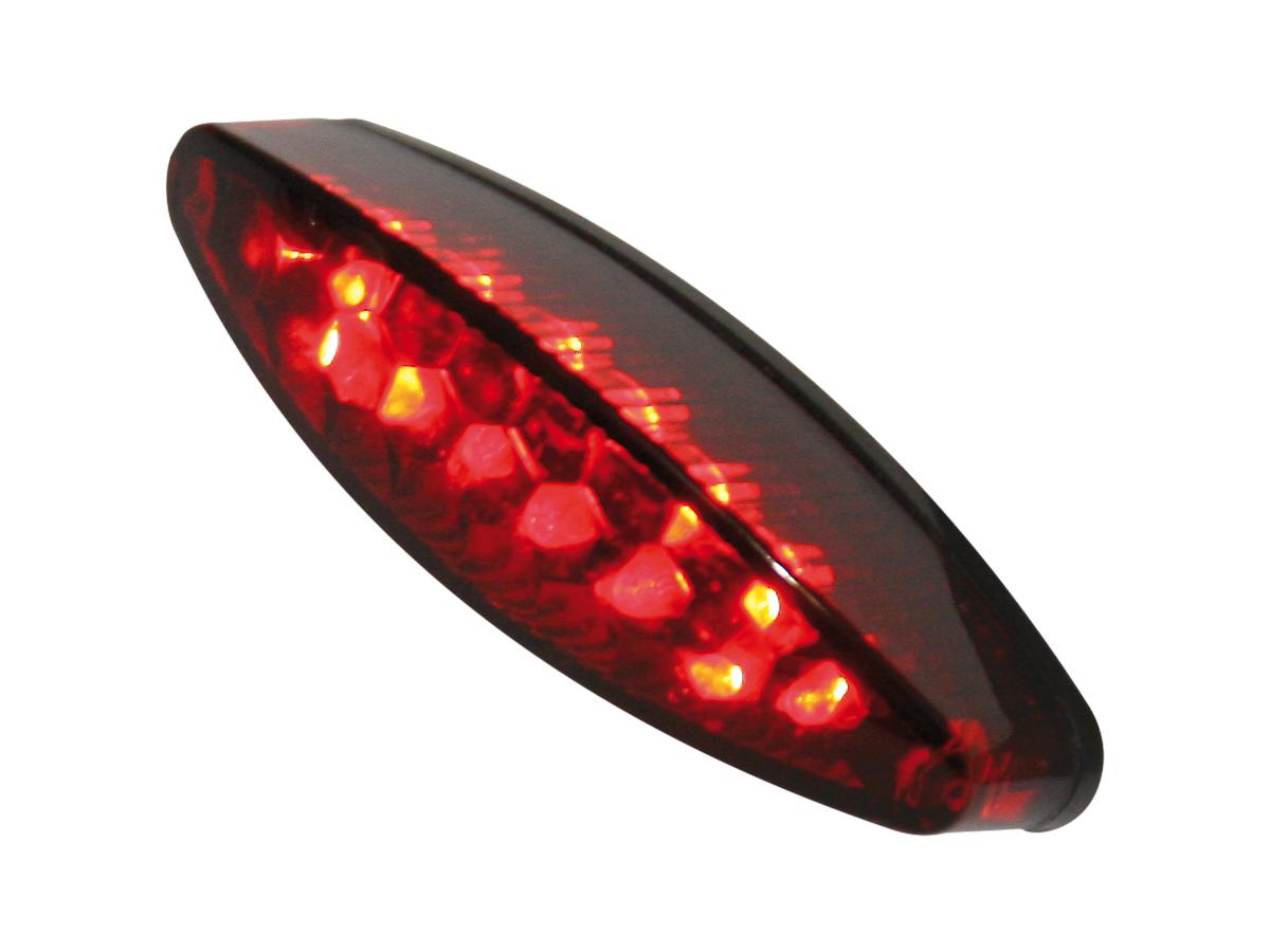 Highsider Little Number 1 Mini Led Taillight Height(mm): 23 , Width(mm): 81 , Depth(mm): 29, With License Plate Light, Elliptical Shape Led Highsider Default Title