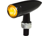 Highsider Mono Bullet Led Turn Signal Black Anodized Clear Led Highsider Default Title
