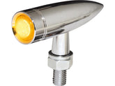 Highsider Mono Bullet Led Turn Signal Chrome Clear Led Highsider Default Title