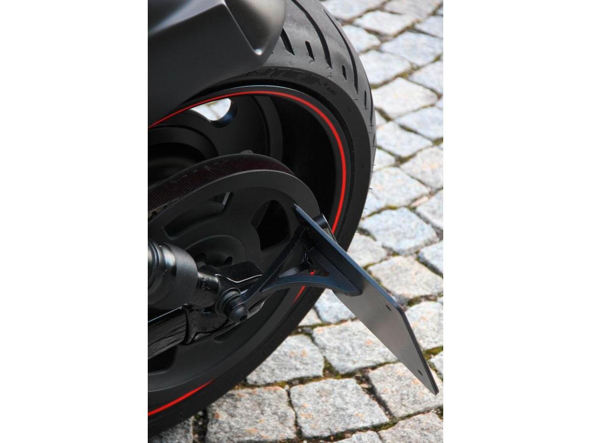 Cult Werk Sidemount License Plate Bracket Kit Austria 210 X 170 Mm Black Powder Coated Cult Werk Default Title