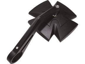 Highsider Iron Cross Bar End Mirror 115 Mm Stem Black, Anodized Highsider