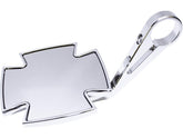 Highsider Iron Cross Bar End Mirror 115 Mm Stem Chrome Highsider Default Title