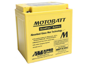 Motobatt Quadflex Agm Battery Agm, 390 A, 32.0 Ah Motobatt Default Title