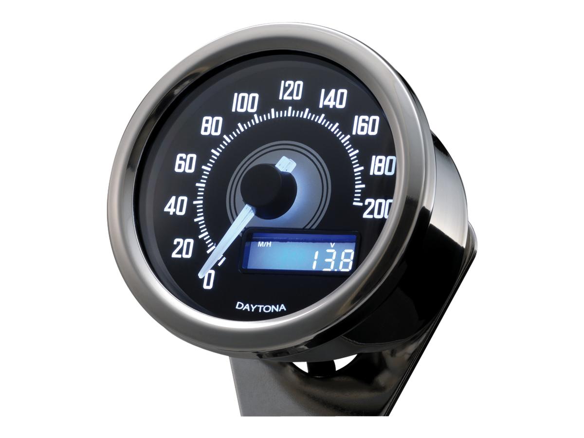 Daytona Japan Velona60 Speedometer Stainless Steel Polished Daytona Japan