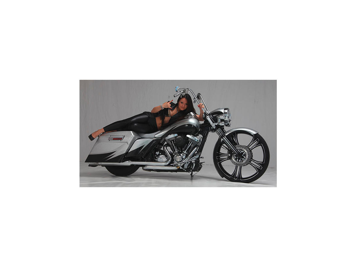 Thunderbike Daytona Wheel Gloss Black 26" 3,75" Front Thunderbike