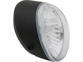 Ricks Motorcycles Headlight For V Rod Black Raw Cut Halogen Ricks Motorcycles Default Title