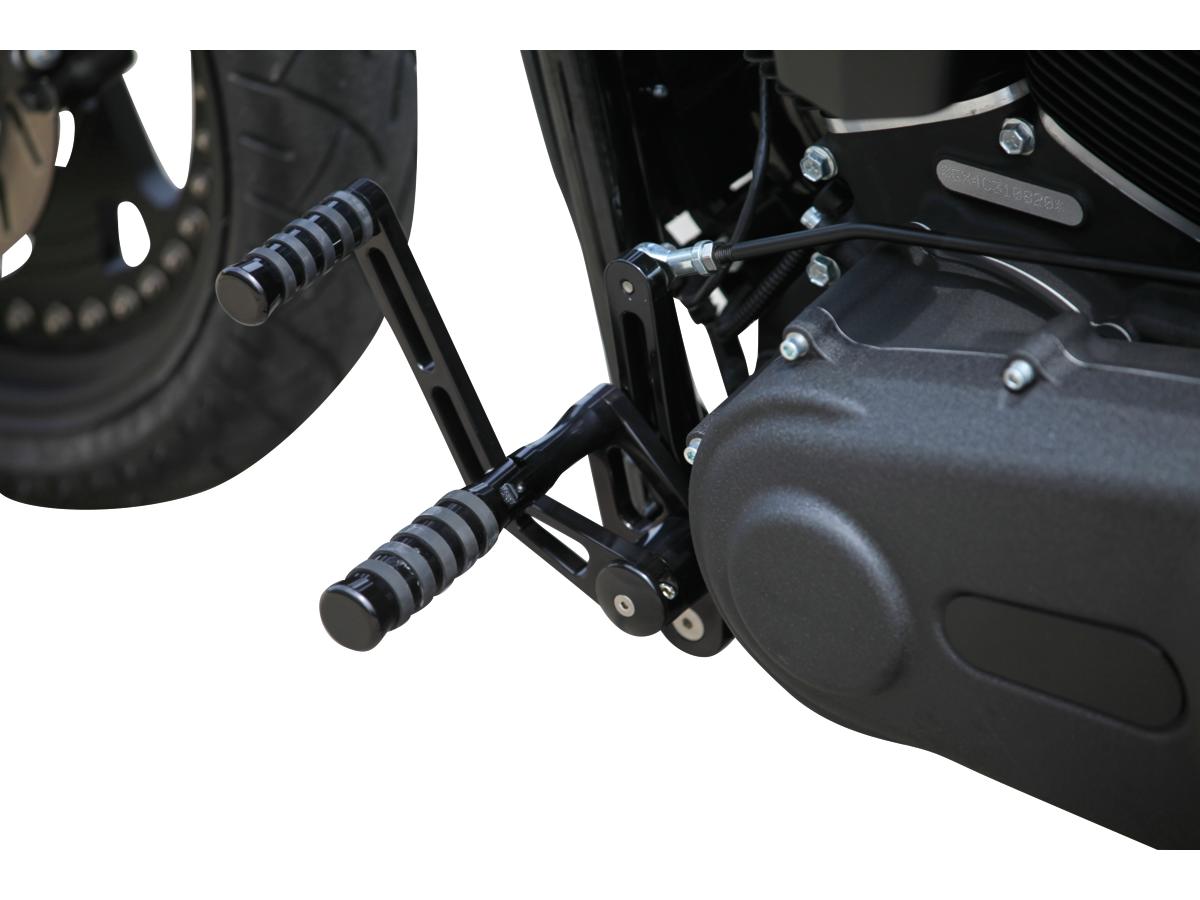 Ricks Motorcycles Forward Control Kit Stock Lenght, With O Ring Pegs Black Anodized Ricks Motorcycles Default Title